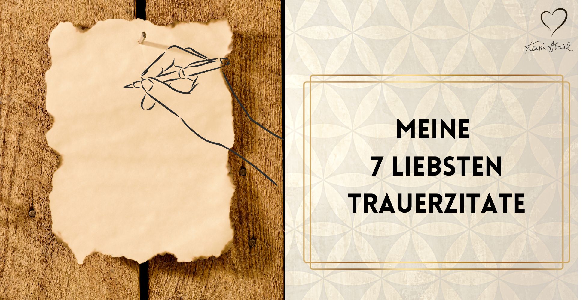 Meine 7 liebsten Trauerzitate, die die Seele berühren